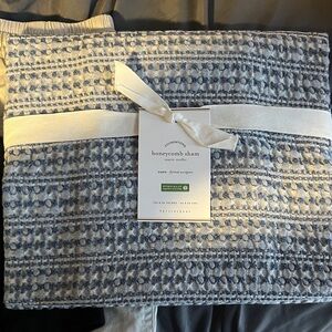 Pottery Barn - Honeycomb Sham in Chambray